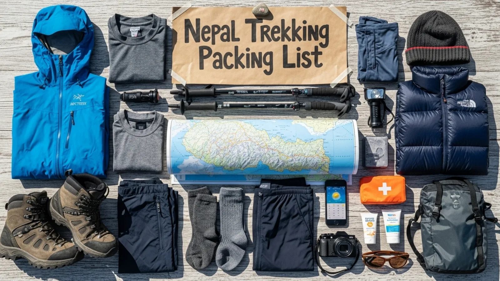 nepal trekking packing list